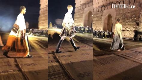 defile dior marrakech 2019|dior and morocco culture.